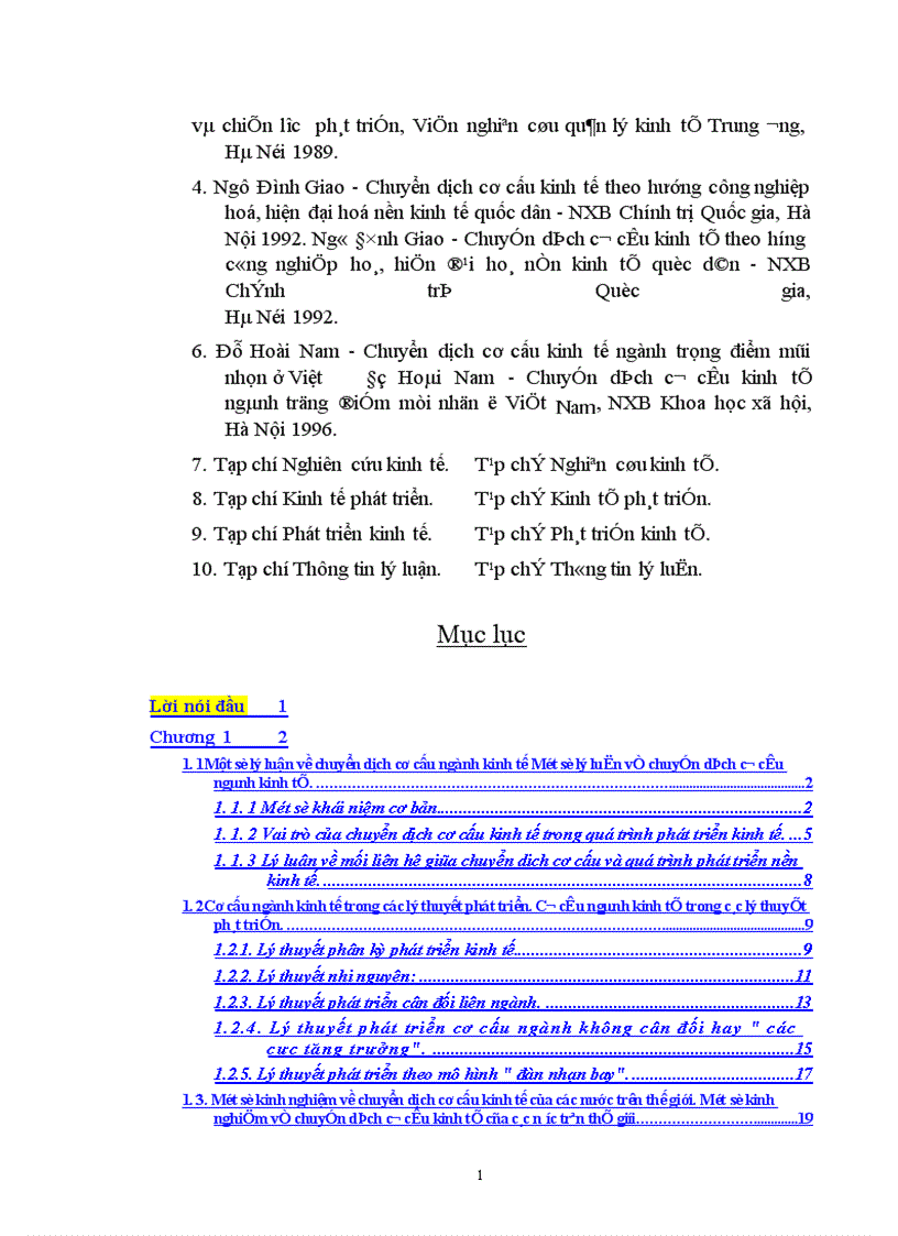 image for page Chuyển dịch cơ cấu kinh tế ngành trong quá trình phát triển ở Việt Nam 1