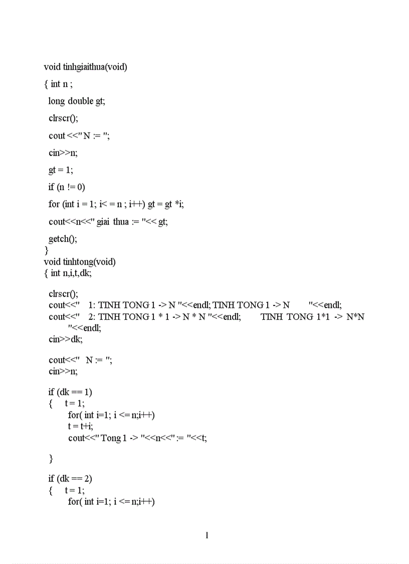 image for page Giới thiệu về các hàm trong C