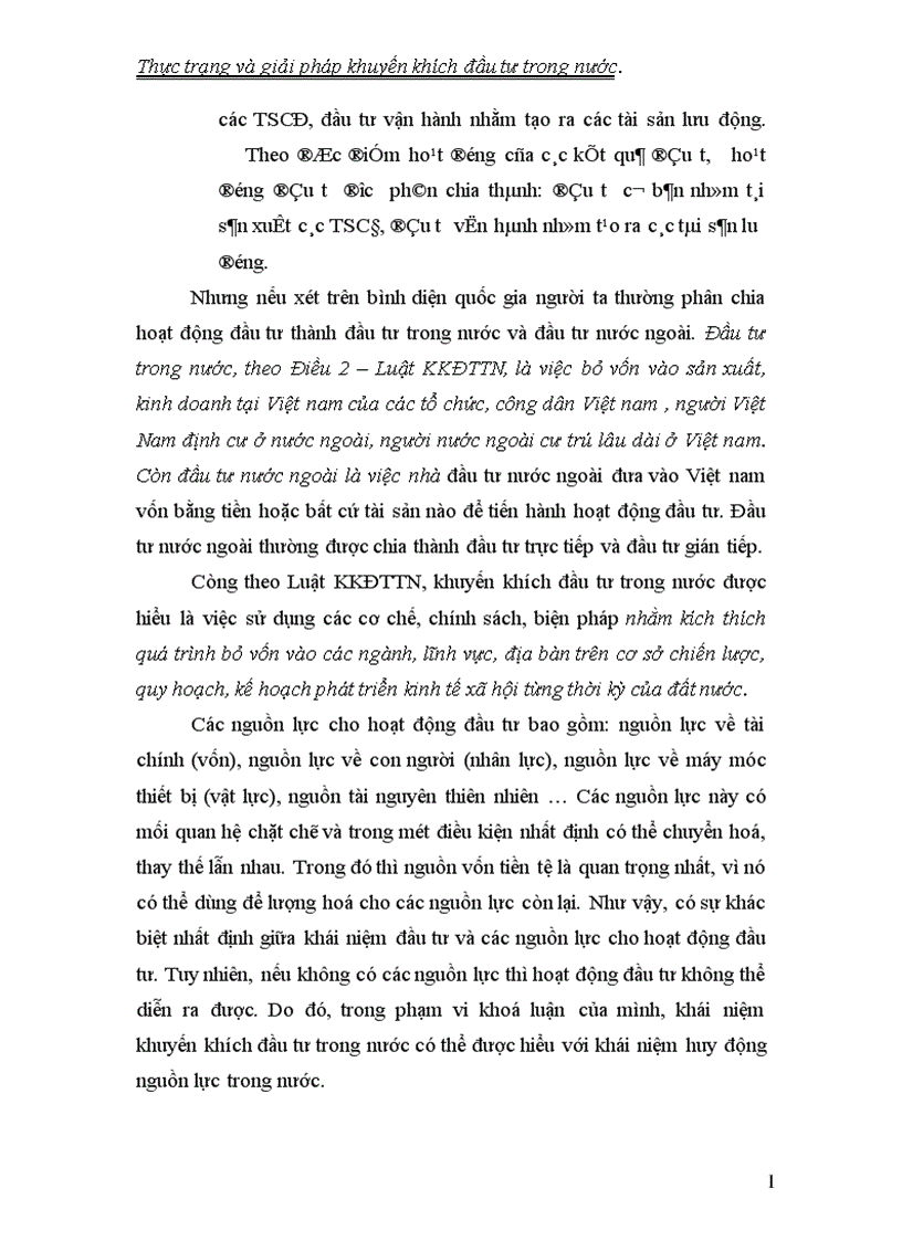 image for page Thực trạng và giải pháp khuyến khích đầu tư trong nước 1