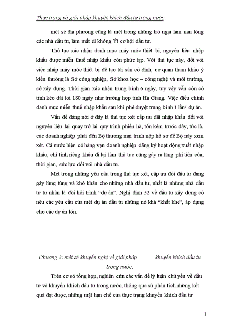 image for page Thực trạng và giải pháp khuyến khích đầu tư trong nước 1