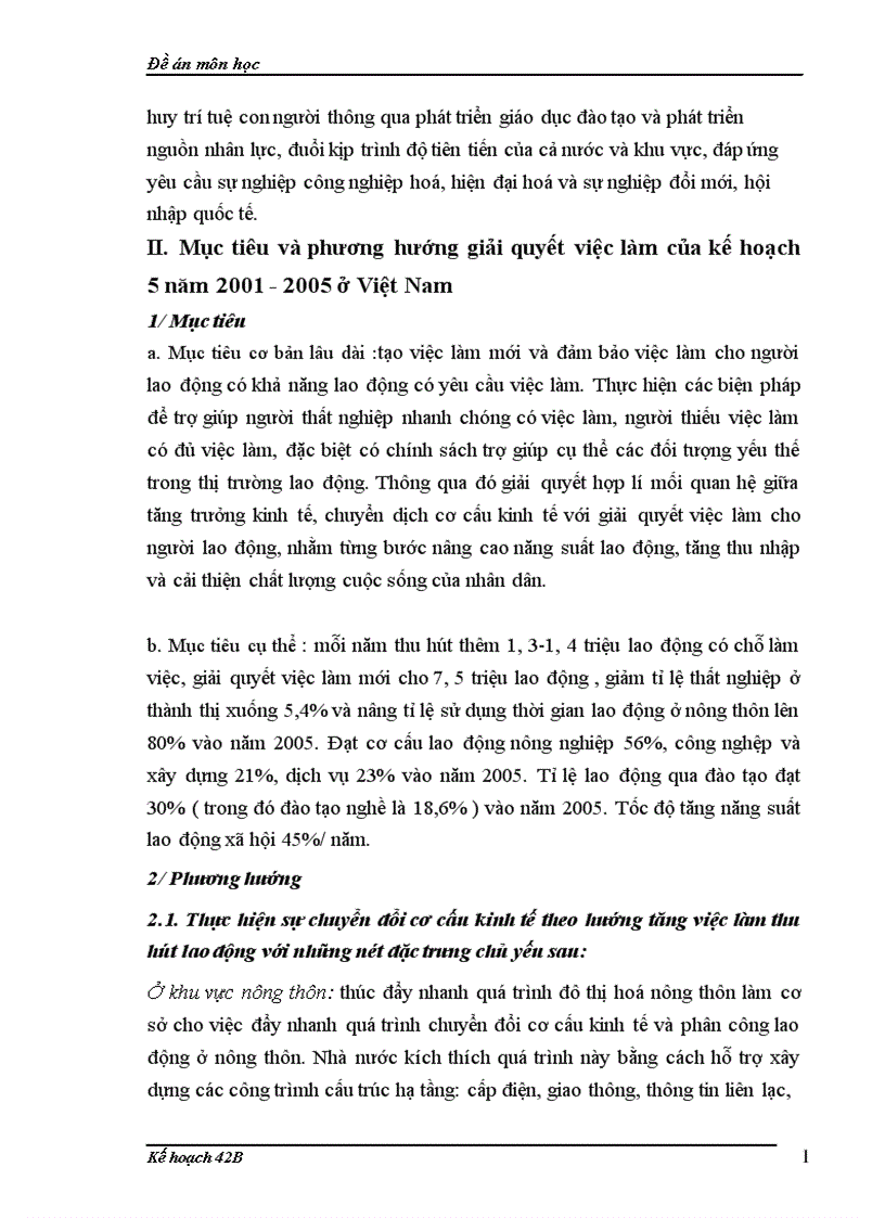 image for page Các giải pháp chủ yếu để thực hiện kế hoạch lao động việc làm thời kỳ 2004 2005