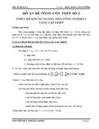 Thiết kế khung ngang nhà công nghiệp 1 tầng lắp ghép