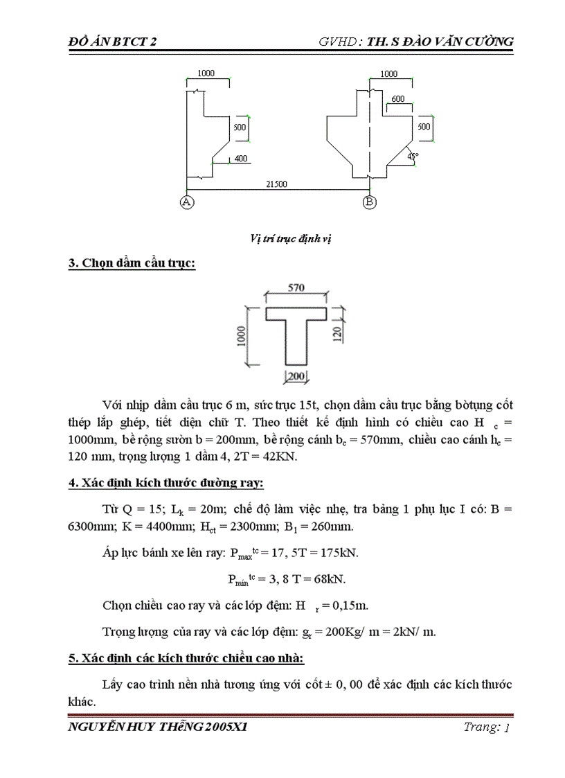 image for page Thiết kế khung ngang nhà công nghiệp 1 tầng lắp ghép