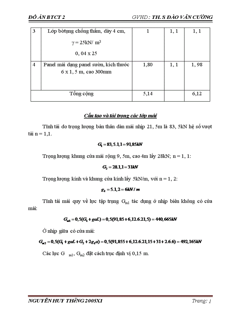 image for page Thiết kế khung ngang nhà công nghiệp 1 tầng lắp ghép