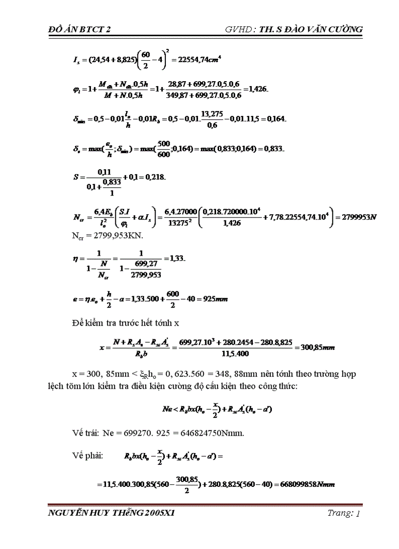 image for page Thiết kế khung ngang nhà công nghiệp 1 tầng lắp ghép
