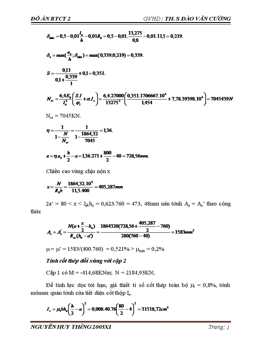 image for page Thiết kế khung ngang nhà công nghiệp 1 tầng lắp ghép