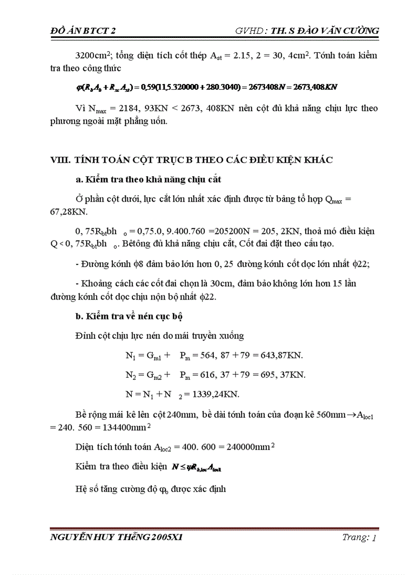 image for page Thiết kế khung ngang nhà công nghiệp 1 tầng lắp ghép