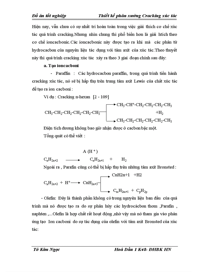 image for page Thiết kế phân xưởng Cracking xúc tác