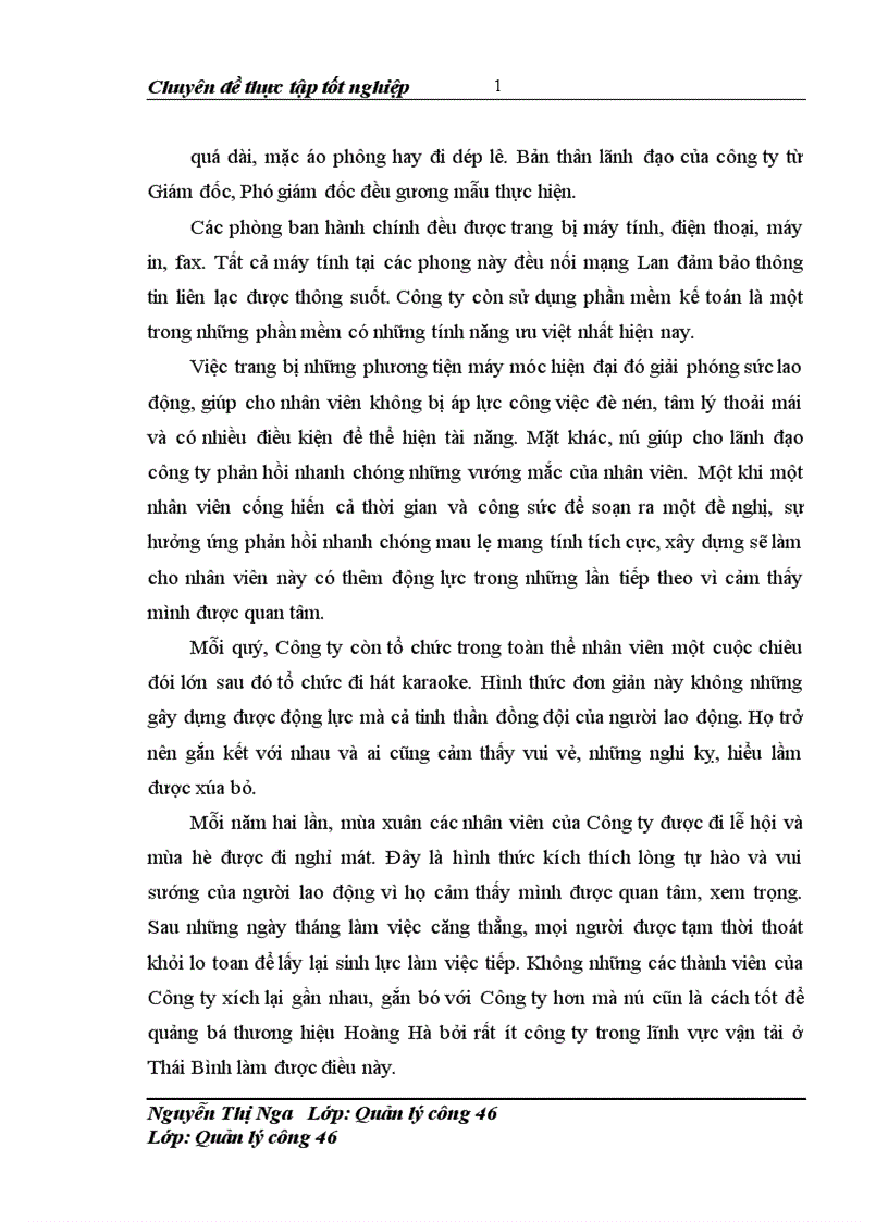 image for page Hoàn thiện các công cụ tạo động lực cho người lao động tại Công ty cổ phần Hoàng Hà