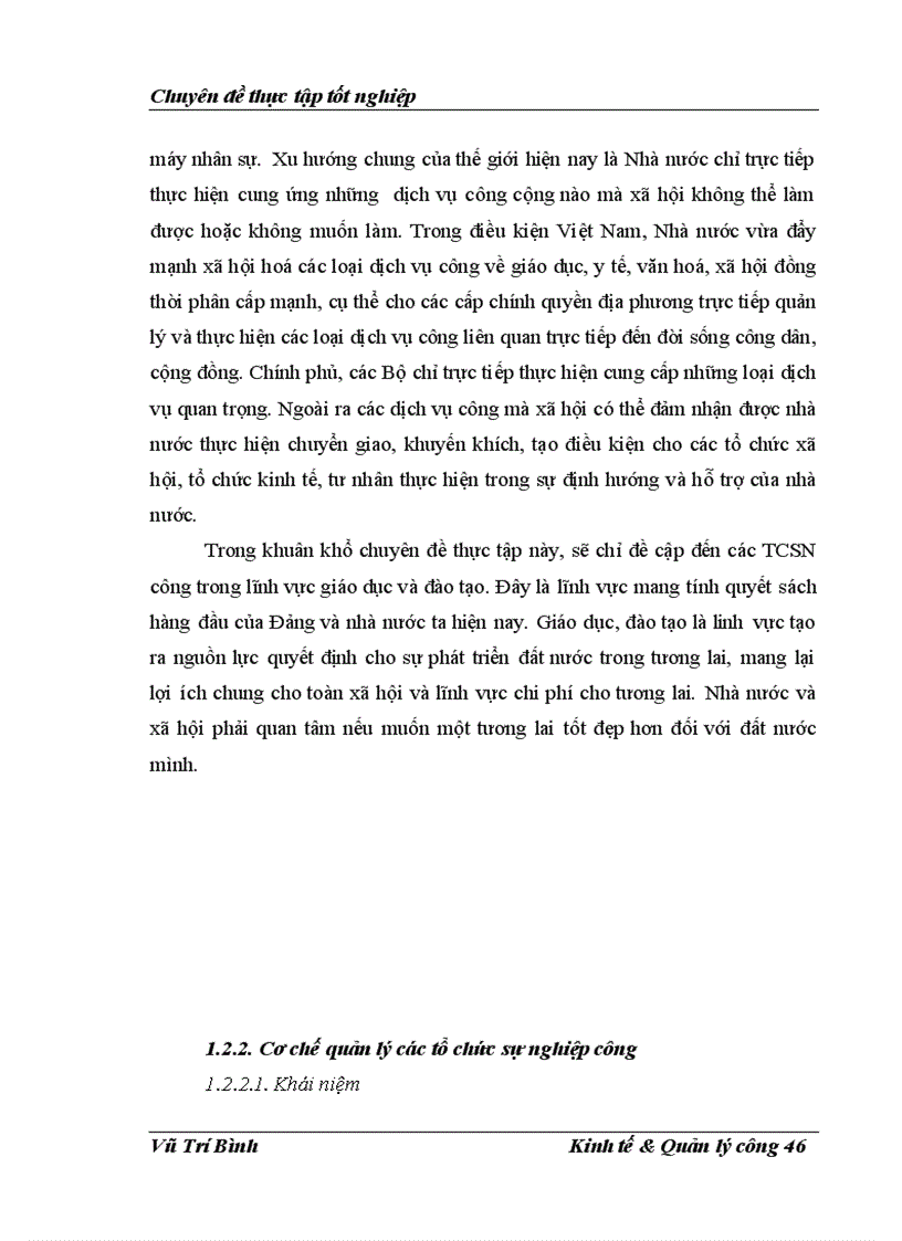 image for page Đổi mới cơ chế quản lý các tổ chức sự nghiệp công trong lĩnh vực giáo dục đào tạo