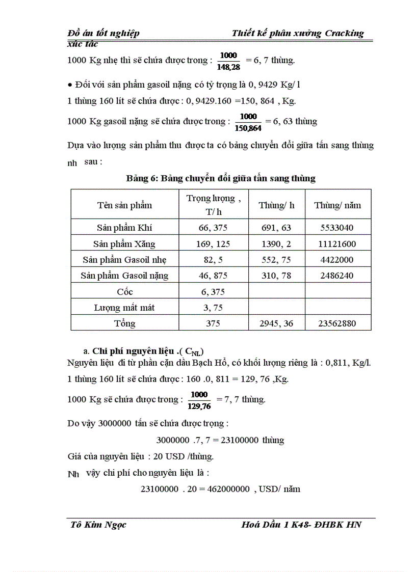 image for page Thiết kế phân xưởng Cracking xúc tác 1