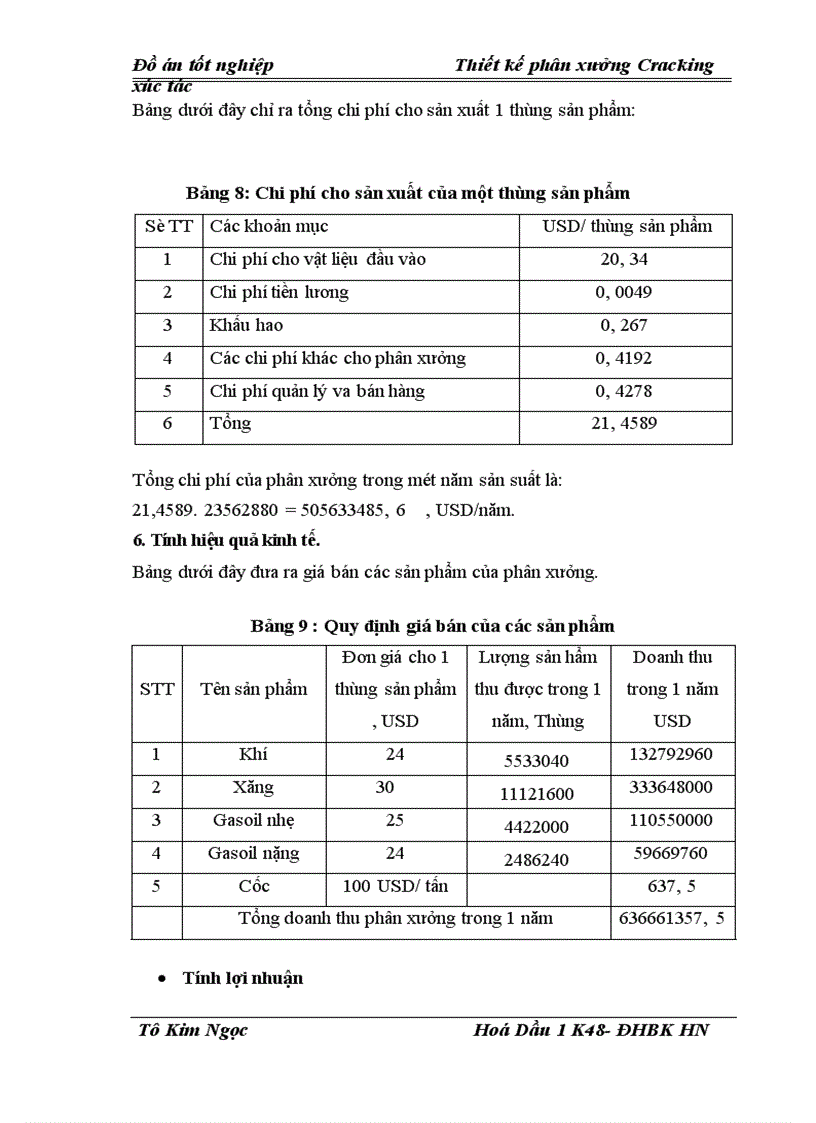 image for page Thiết kế phân xưởng Cracking xúc tác 1