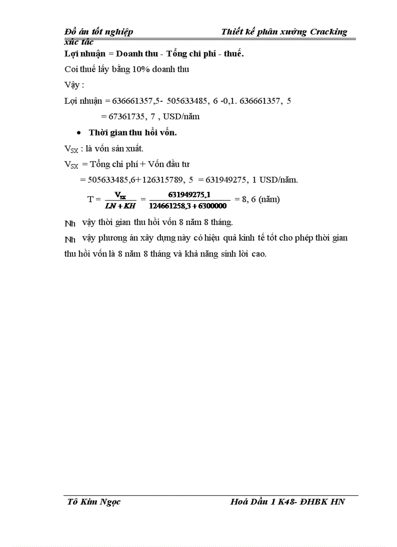 image for page Thiết kế phân xưởng Cracking xúc tác 1