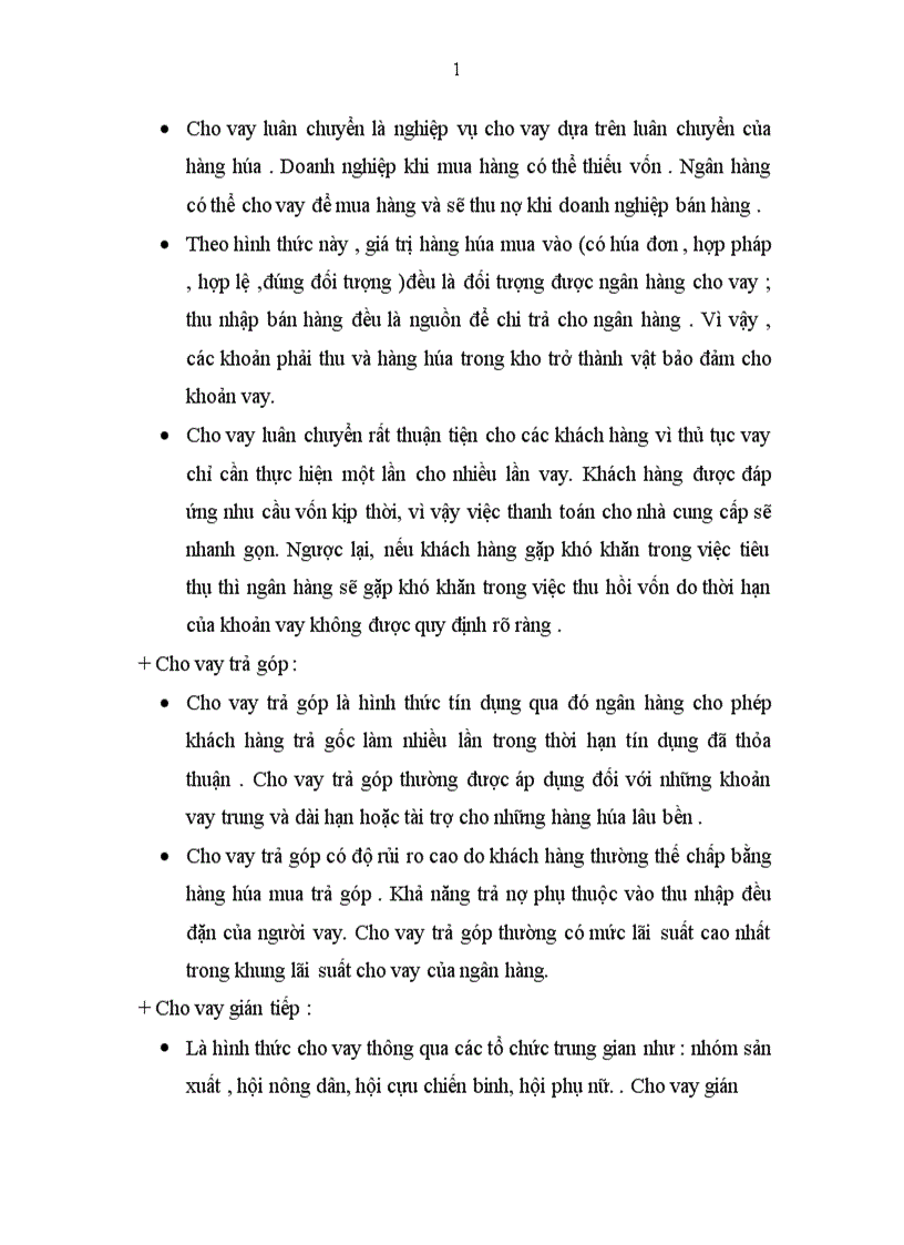 image for page Phát triển hoạt động bảo đảm trong cho vay tại Ngân hàng thương mại cổ phần Quân Đội chi nhánh Điện Biên Phủ