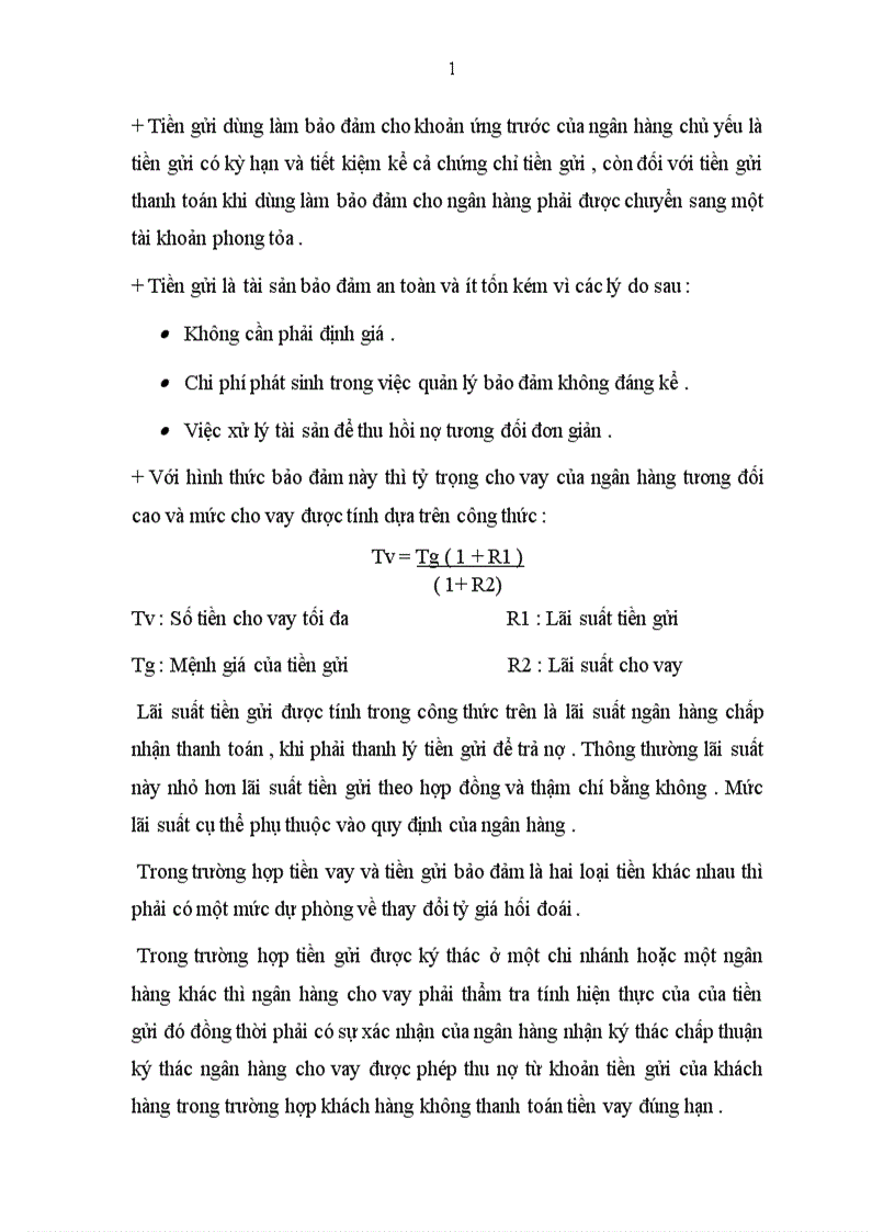 image for page Phát triển hoạt động bảo đảm trong cho vay tại Ngân hàng thương mại cổ phần Quân Đội chi nhánh Điện Biên Phủ