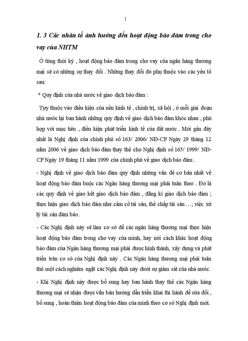 image for page Phát triển hoạt động bảo đảm trong cho vay tại Ngân hàng thương mại cổ phần Quân Đội chi nhánh Điện Biên Phủ