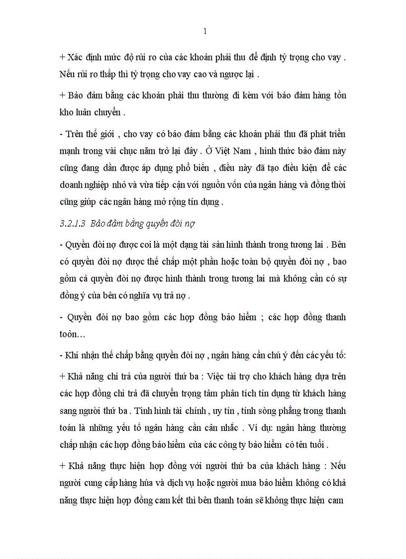image for page Phát triển hoạt động bảo đảm trong cho vay tại Ngân hàng thương mại cổ phần Quân Đội chi nhánh Điện Biên Phủ
