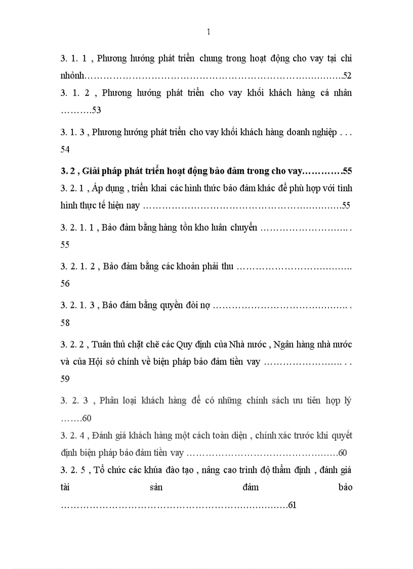 image for page Phát triển hoạt động bảo đảm trong cho vay tại Ngân hàng thương mại cổ phần Quân Đội chi nhánh Điện Biên Phủ