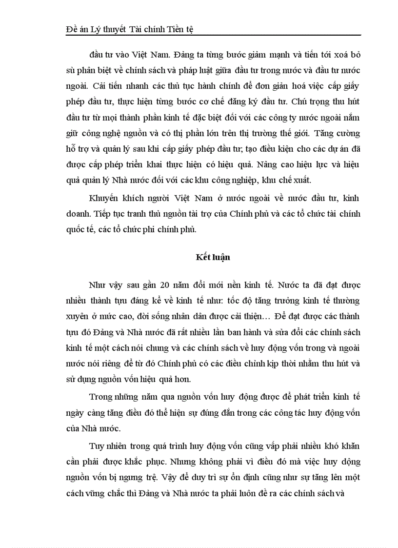 image for page Các nguồn vốn và khả năng khai thác các nguồn vốn cho đầu tư phát triển ở Việt Nam