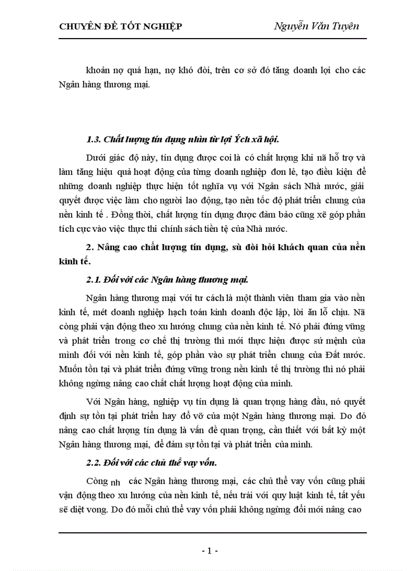 image for page Giải pháp nâng cao chất lượng tín dụng tại Ngân hàng nông nghiệp và phát triển nông thôn tỉnh Hưng Yên
