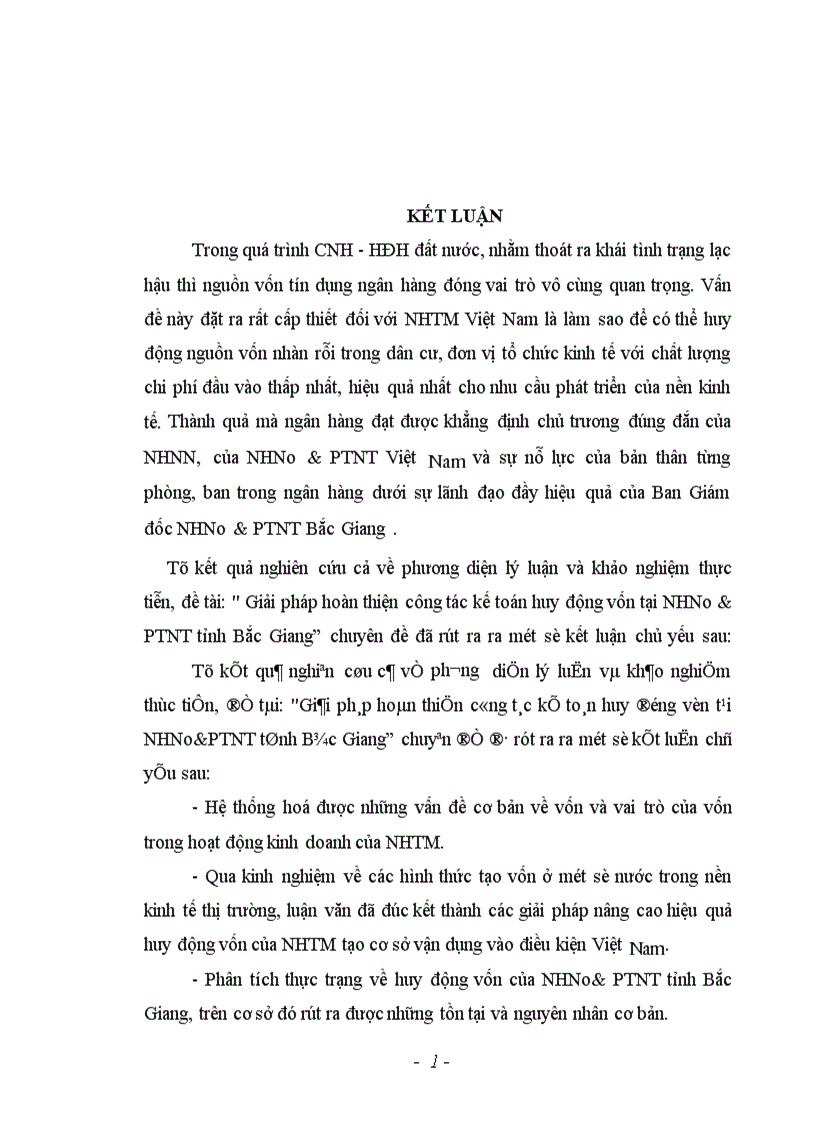 image for page Giải pháp hoàn thiện công tác kế toán huy động vốn tại Ngân hàng Nông nghiệp và Phát triển Nông thôn Tỉnh Bắc Giang