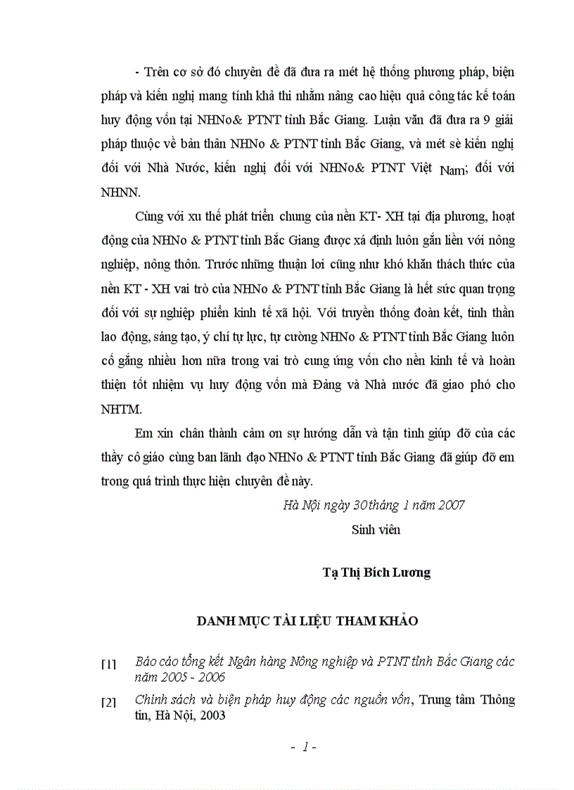 image for page Giải pháp hoàn thiện công tác kế toán huy động vốn tại Ngân hàng Nông nghiệp và Phát triển Nông thôn Tỉnh Bắc Giang
