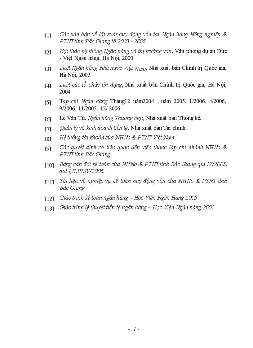 image for page Giải pháp hoàn thiện công tác kế toán huy động vốn tại Ngân hàng Nông nghiệp và Phát triển Nông thôn Tỉnh Bắc Giang