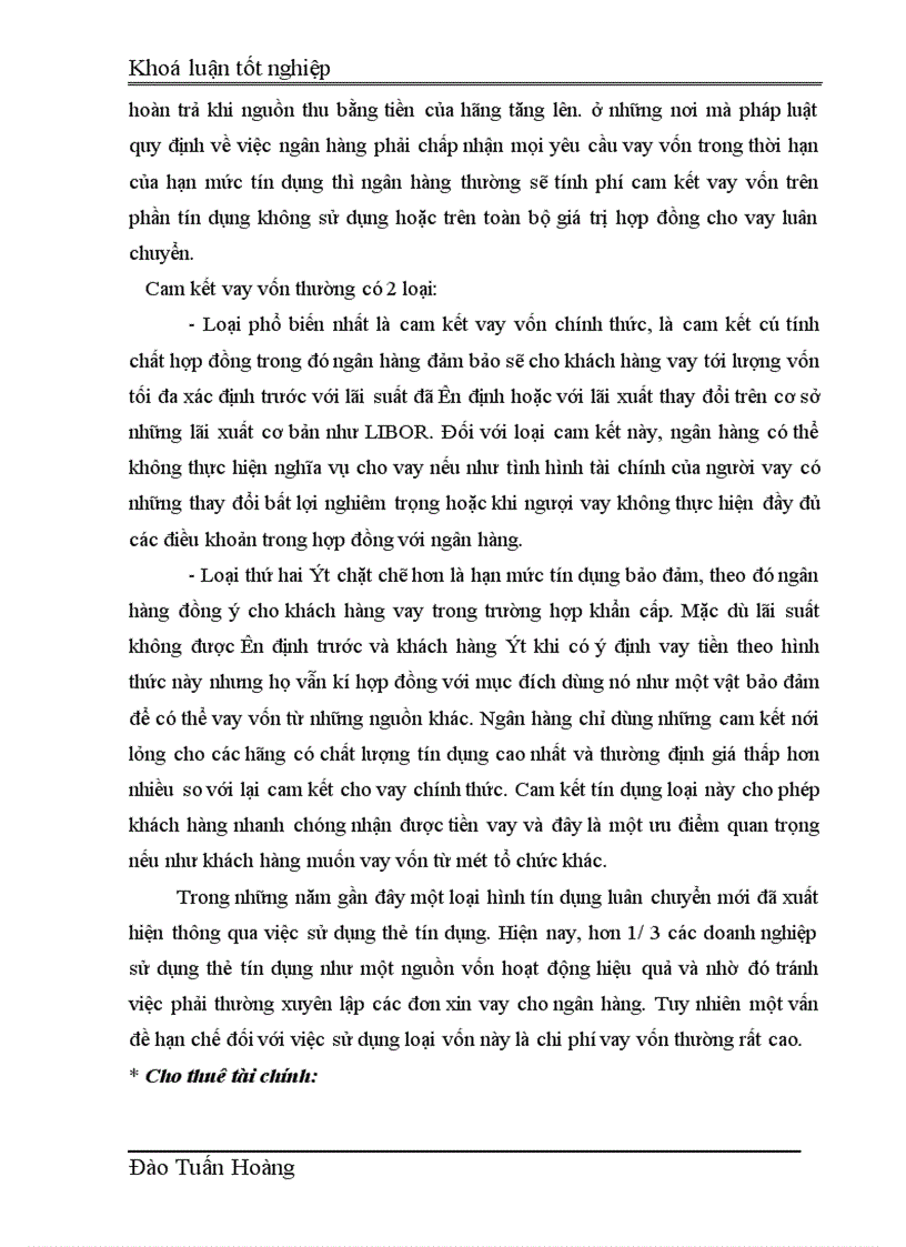 image for page Giải pháp nâng cao chất lượng cho vay trung và dài hạn tại Chi nhánh Ngân hàng Công thương khu vực Chương Dương