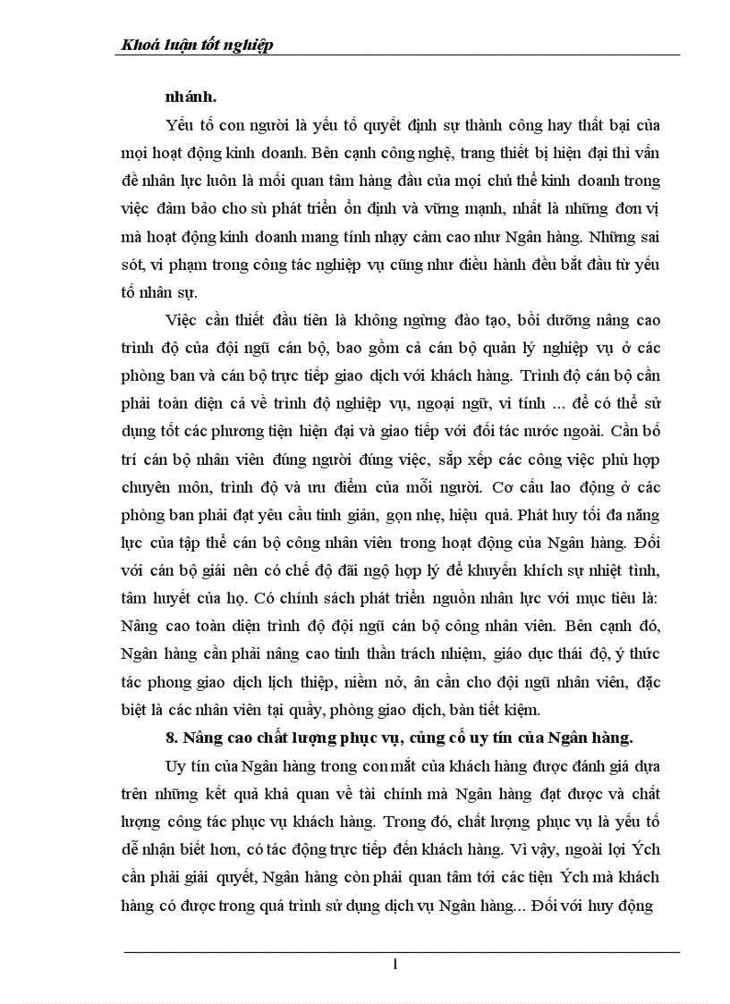 image for page Giải pháp nhằm nâng cao hiệu quả nghiệp vụ huy động vốn tại ngân hàng nông nghiệp và phát triển nông thôn tỉnh Bắc kạn