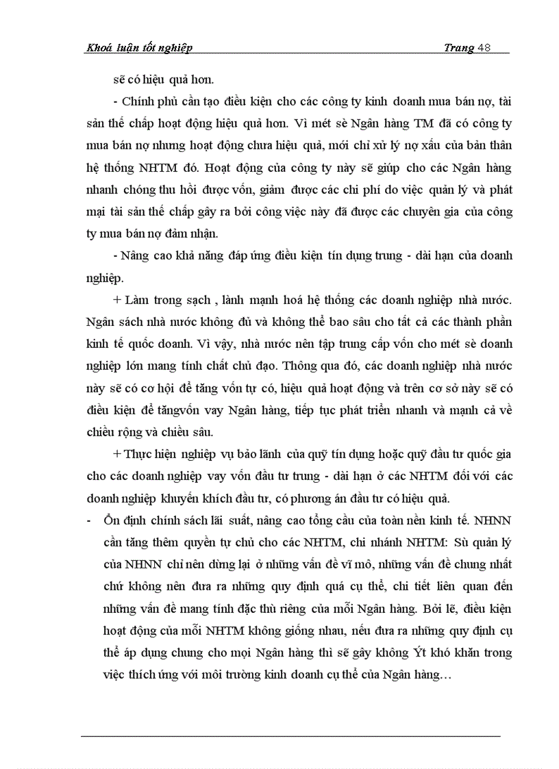 image for page Giải pháp nâng cao chất lượng tín dụng trung dài hạn tại Chi nhánh Ngân hàng ĐT PT Hải Dương