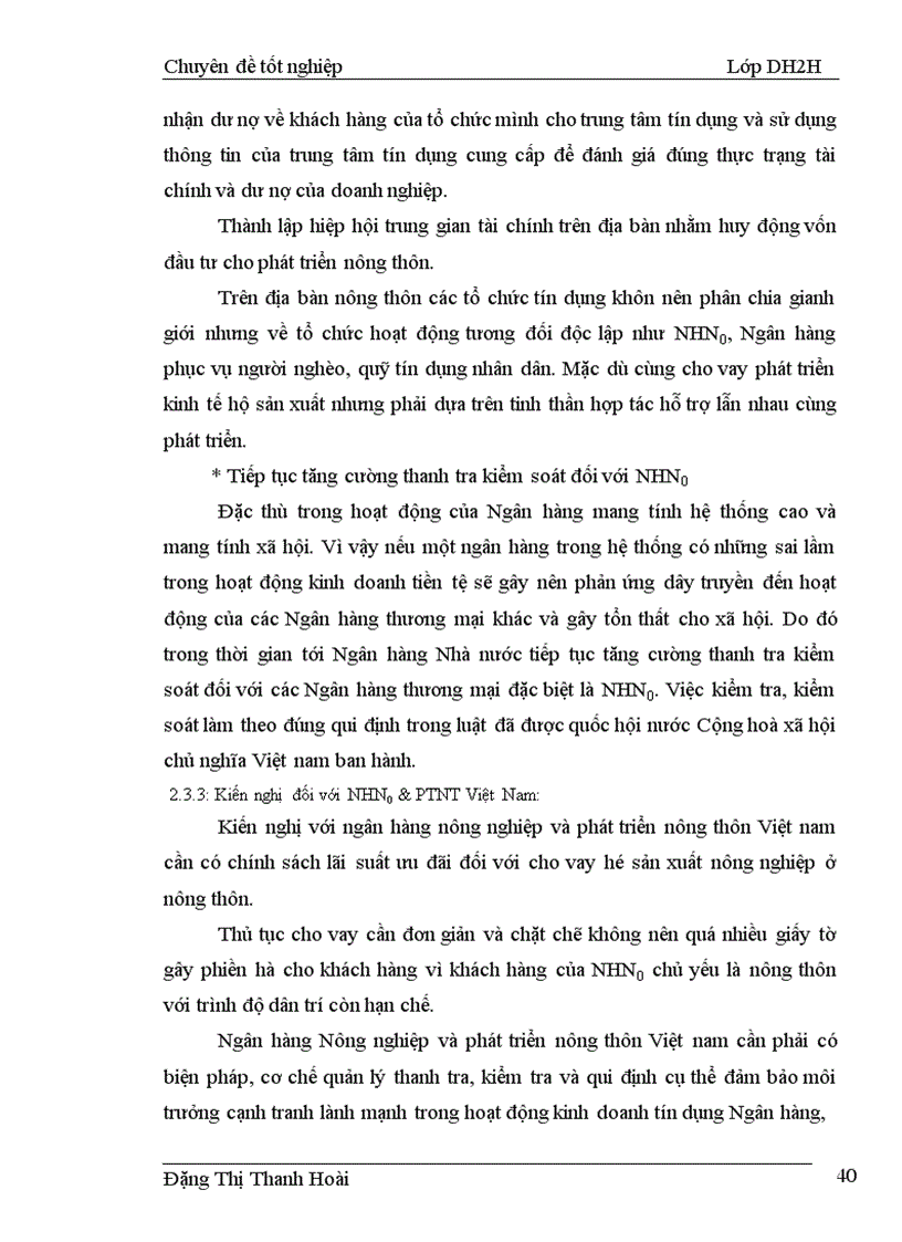 image for page Một số giải pháp nhằm nâng cao hiệu quả cho vay hộ sản xuất tại Ngân hàng nông nghiệp và Phát triển nông thôn huyện Thanh Trì