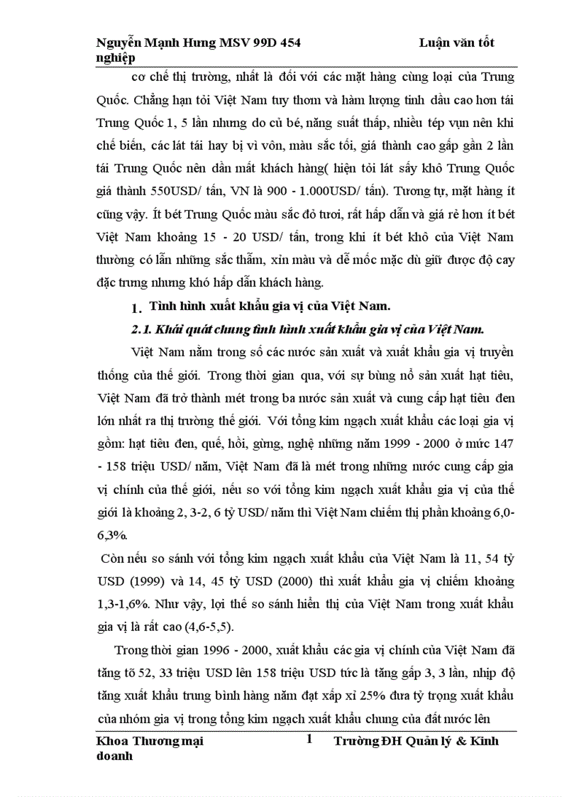 image for page Thực trạng và những giải pháp chủ yếu nhằm đẩy mạnh xuất khẩu gia vị của của Việt Nam