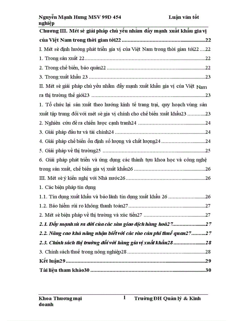 image for page Thực trạng và những giải pháp chủ yếu nhằm đẩy mạnh xuất khẩu gia vị của của Việt Nam