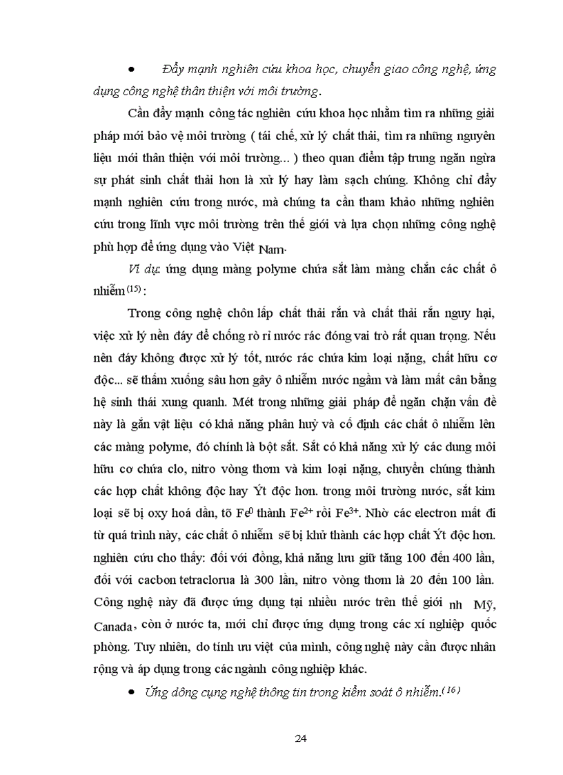 image for page Thực trạng về ô nhiễm môi trường trong quá trình sản xuất của công nghiệp hoá chất ở Việt Nam những năm gần đây
