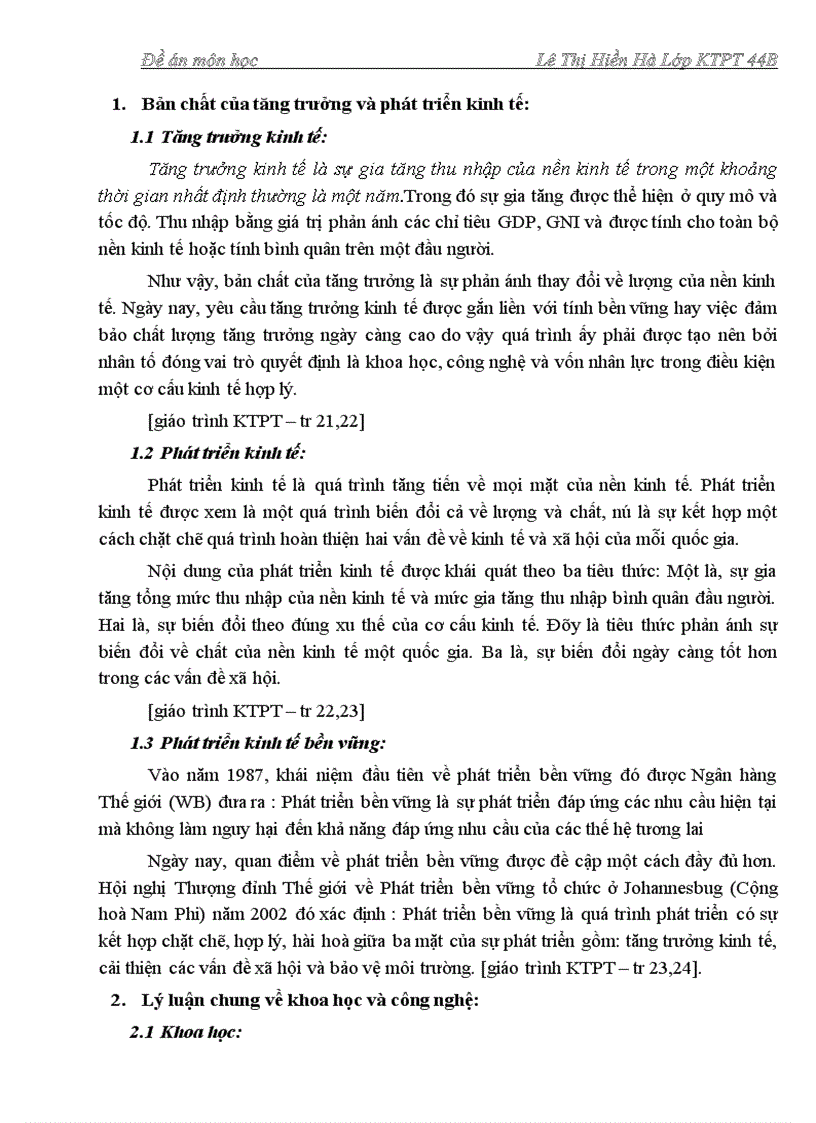 image for page Vai trò của Khoa học và công nghệ đối với phát triển kinh tế ở Việt Nam