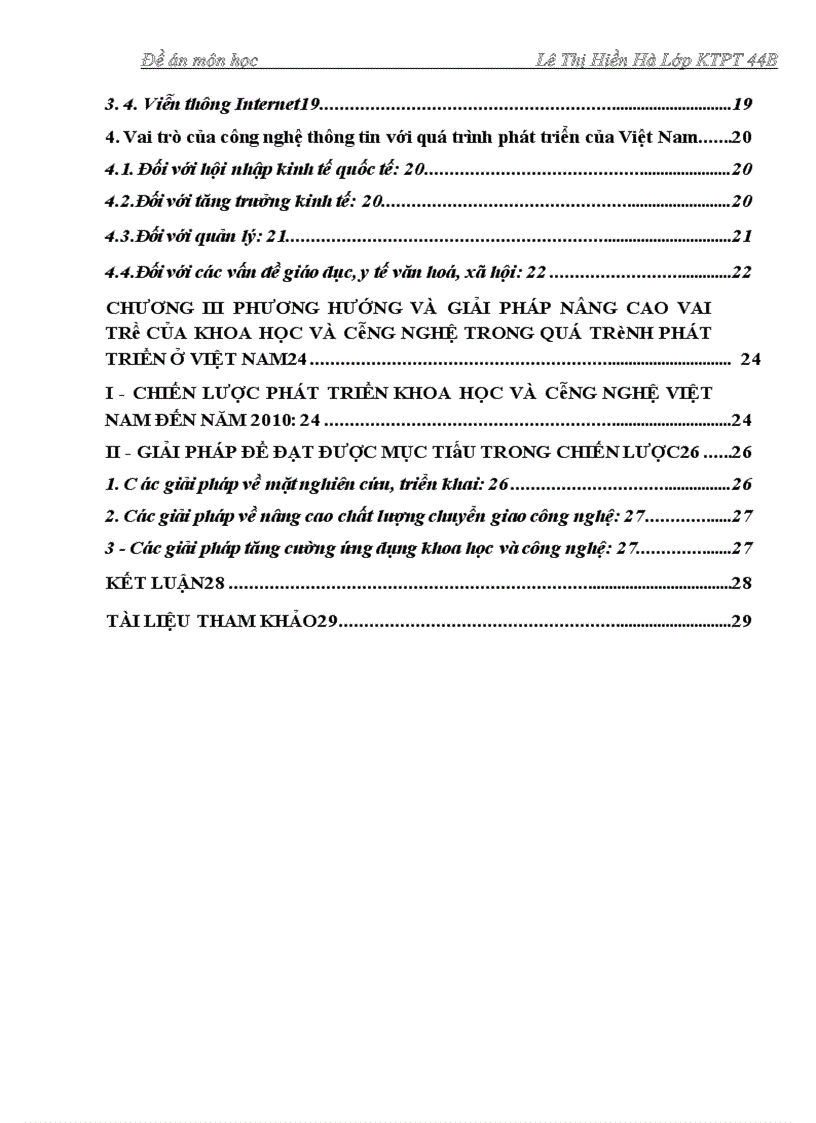 image for page Vai trò của Khoa học và công nghệ đối với phát triển kinh tế ở Việt Nam