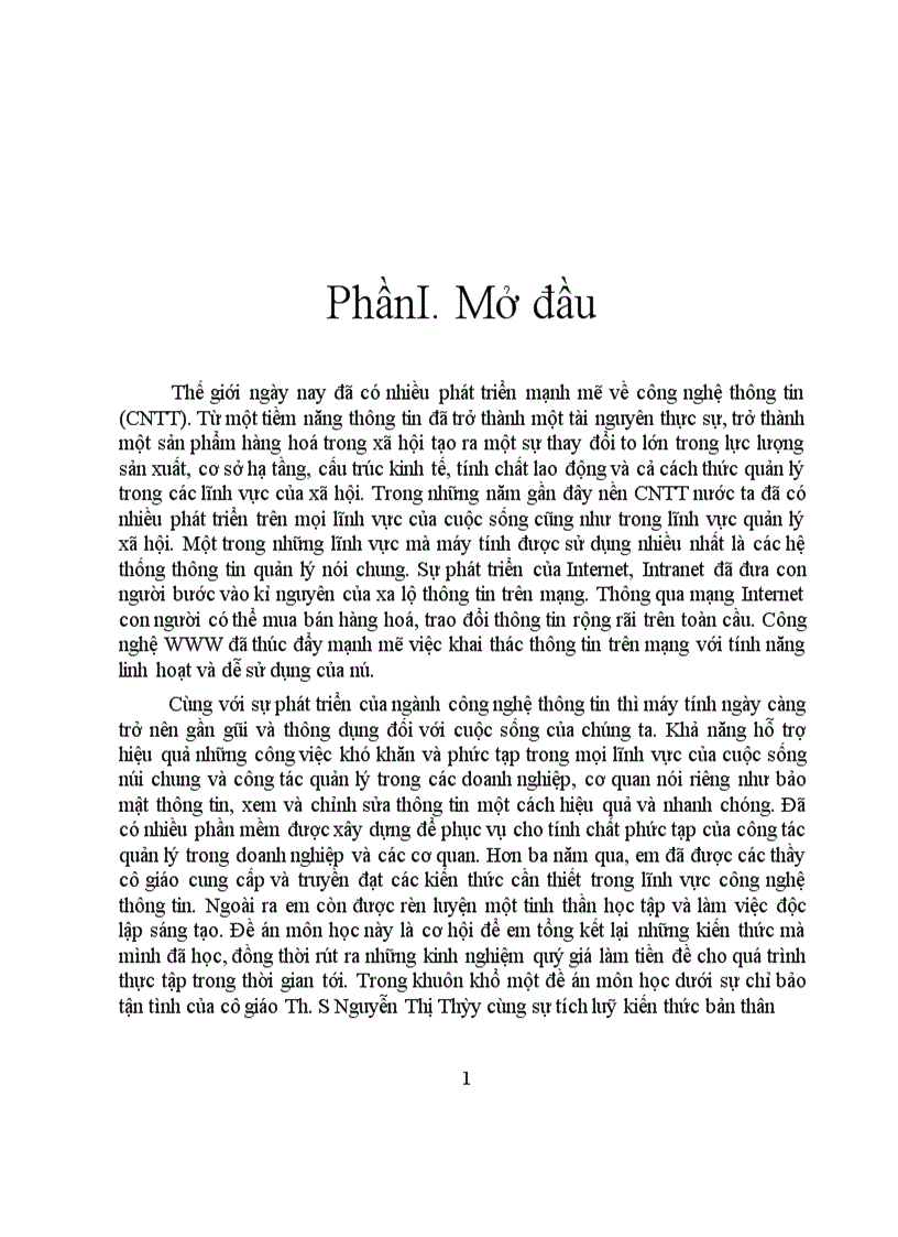 image for page Hệ thống thông tin quản lý kho hàng cho cửa hàng 17 Lý Nam Đế bằng Hệ quản trị cơ sở dữ liệu Visual Foxpro 7 0