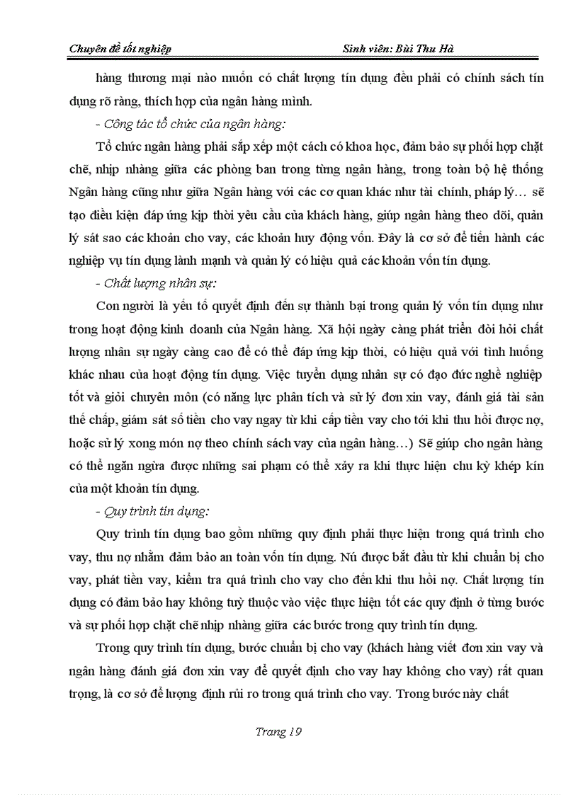 image for page Giải pháp nâng cao chất lượng tín dụng tại chi nhánh ngân hàng nông nghiệp và phát triển nông thôn huyện Lâm Thao
