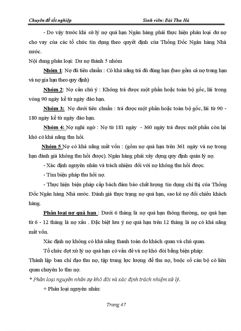 image for page Giải pháp nâng cao chất lượng tín dụng tại chi nhánh ngân hàng nông nghiệp và phát triển nông thôn huyện Lâm Thao