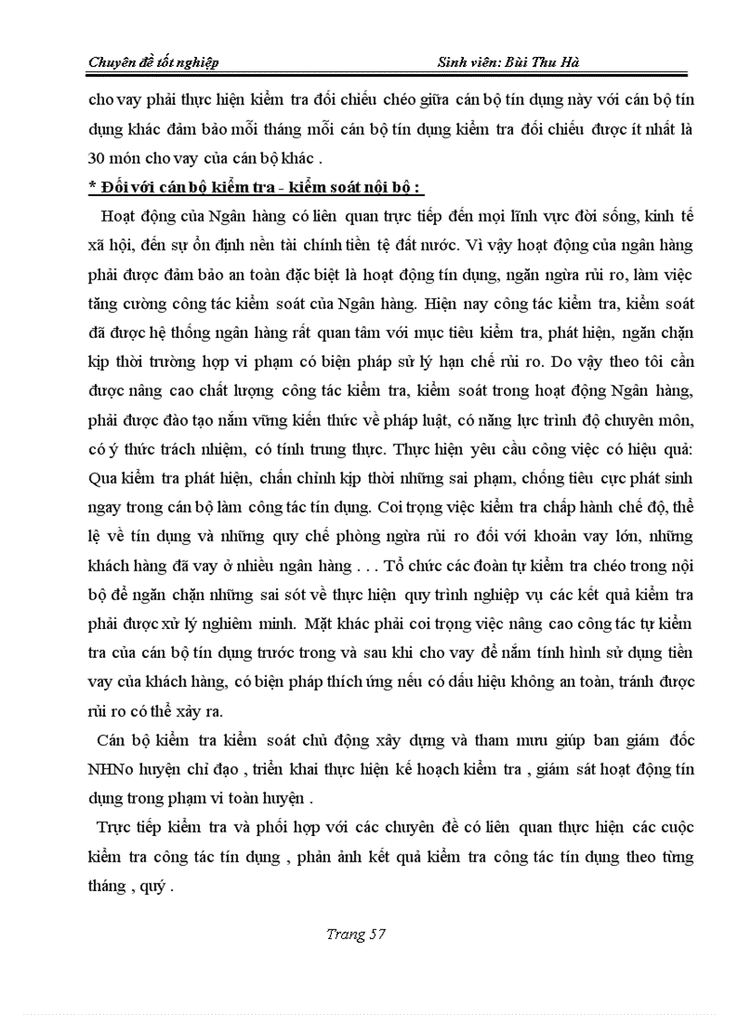 image for page Giải pháp nâng cao chất lượng tín dụng tại chi nhánh ngân hàng nông nghiệp và phát triển nông thôn huyện Lâm Thao