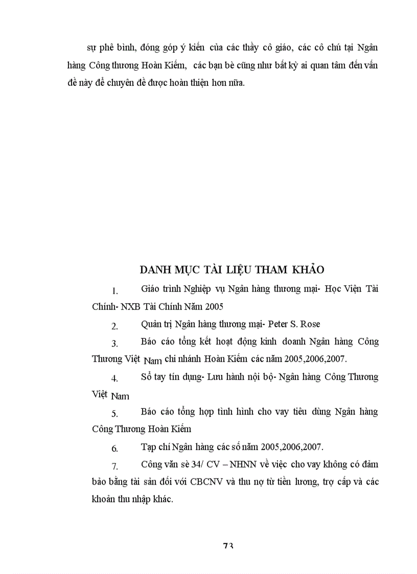 image for page Giải pháp mở rộng và nâng cao hiệu quả tín dụng tiêu dùng tại Ngân hàng Công Thương Việt Nam Chi nhánh Hoàn kiếm