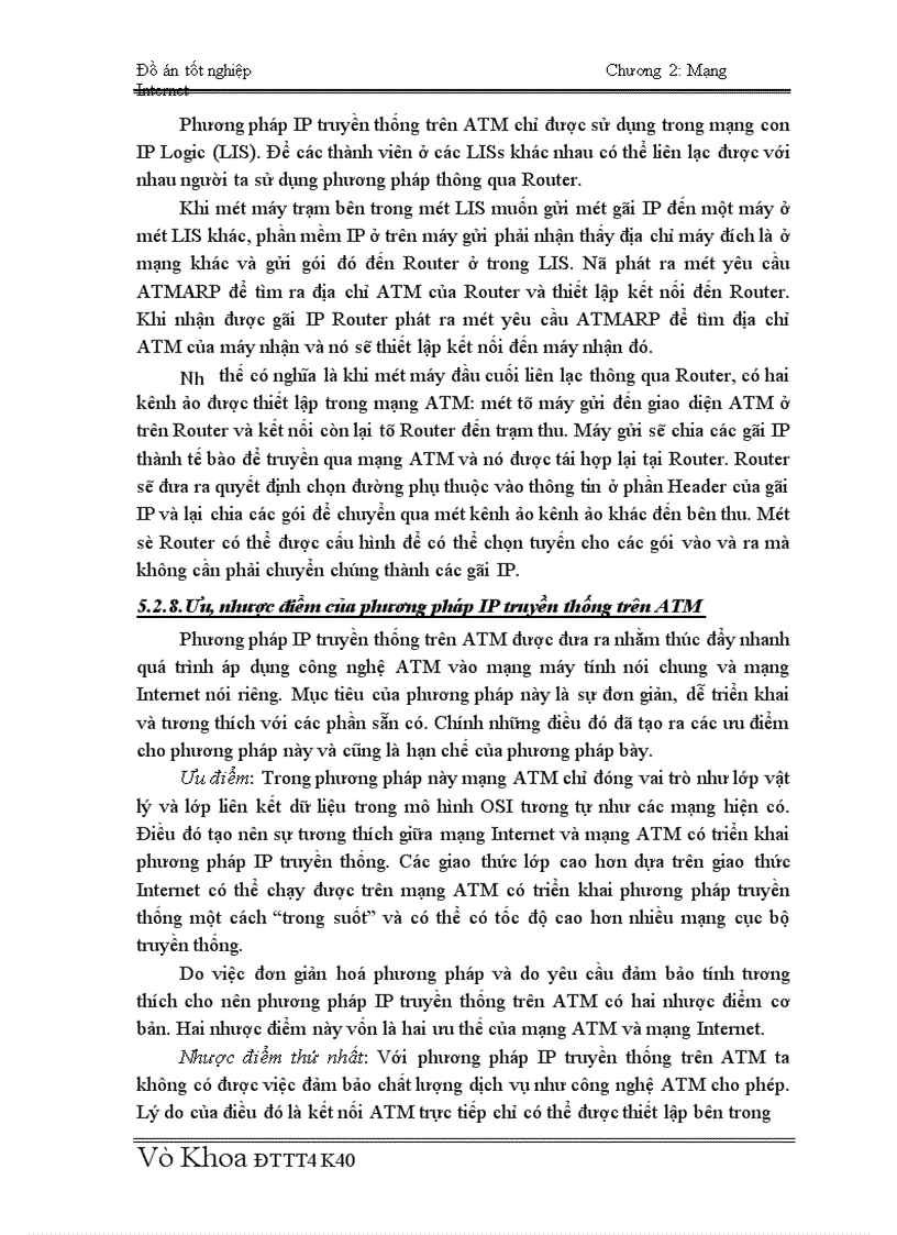 image for page Kết nối TCP IP qua mạng ATM