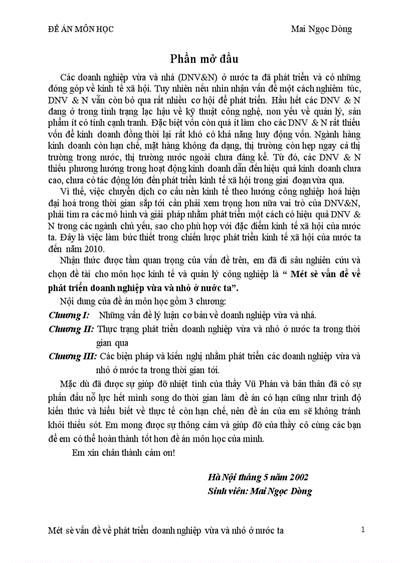 image for page Một số vấn đề về phát triển doanh nghiệp vừa và nhỏ ở nước ta 1