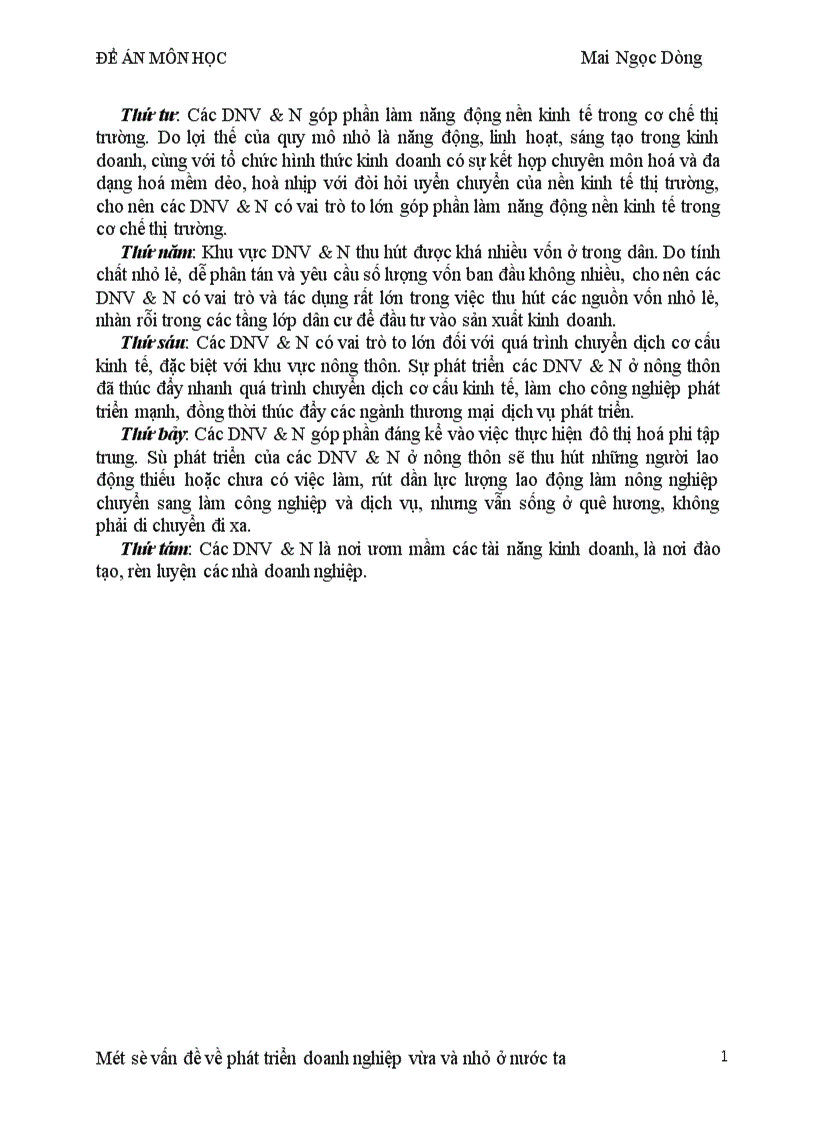 image for page Một số vấn đề về phát triển doanh nghiệp vừa và nhỏ ở nước ta 1