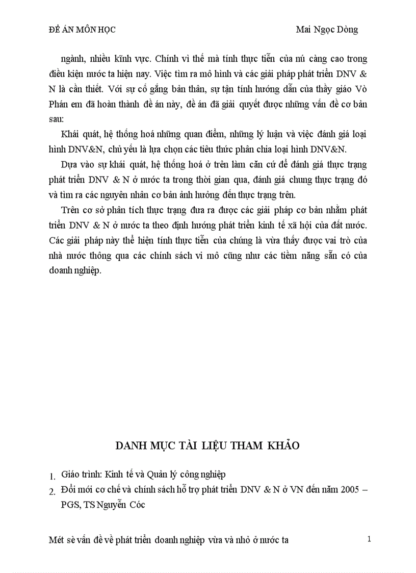image for page Một số vấn đề về phát triển doanh nghiệp vừa và nhỏ ở nước ta 1