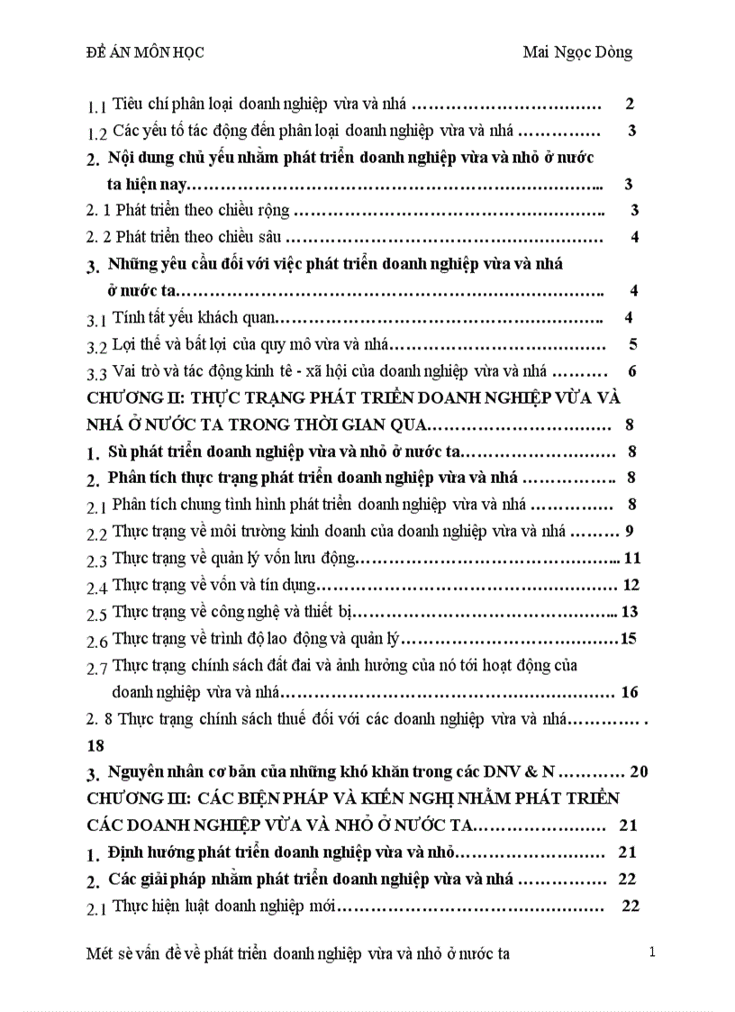 image for page Một số vấn đề về phát triển doanh nghiệp vừa và nhỏ ở nước ta 1