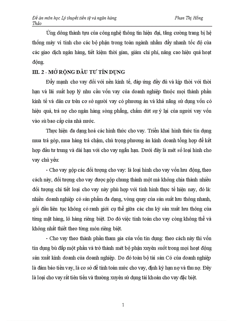 image for page Đánh giá thực trạng hoạt động tín dụng của hệ thống ngân hàng thương mại việt nam hiện nay