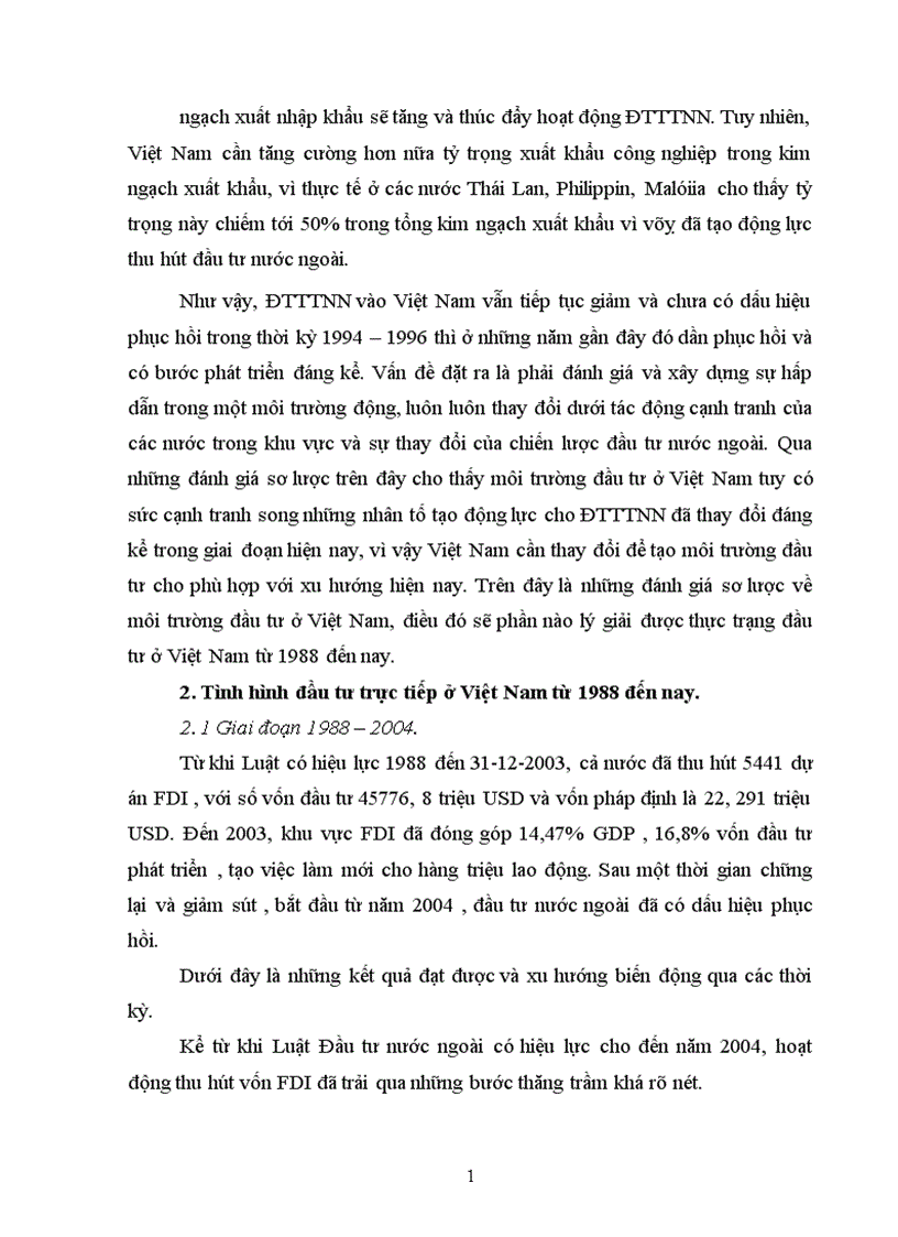 image for page Đầu tư trực tiếp nước ngoài vào Việt Nam 1
