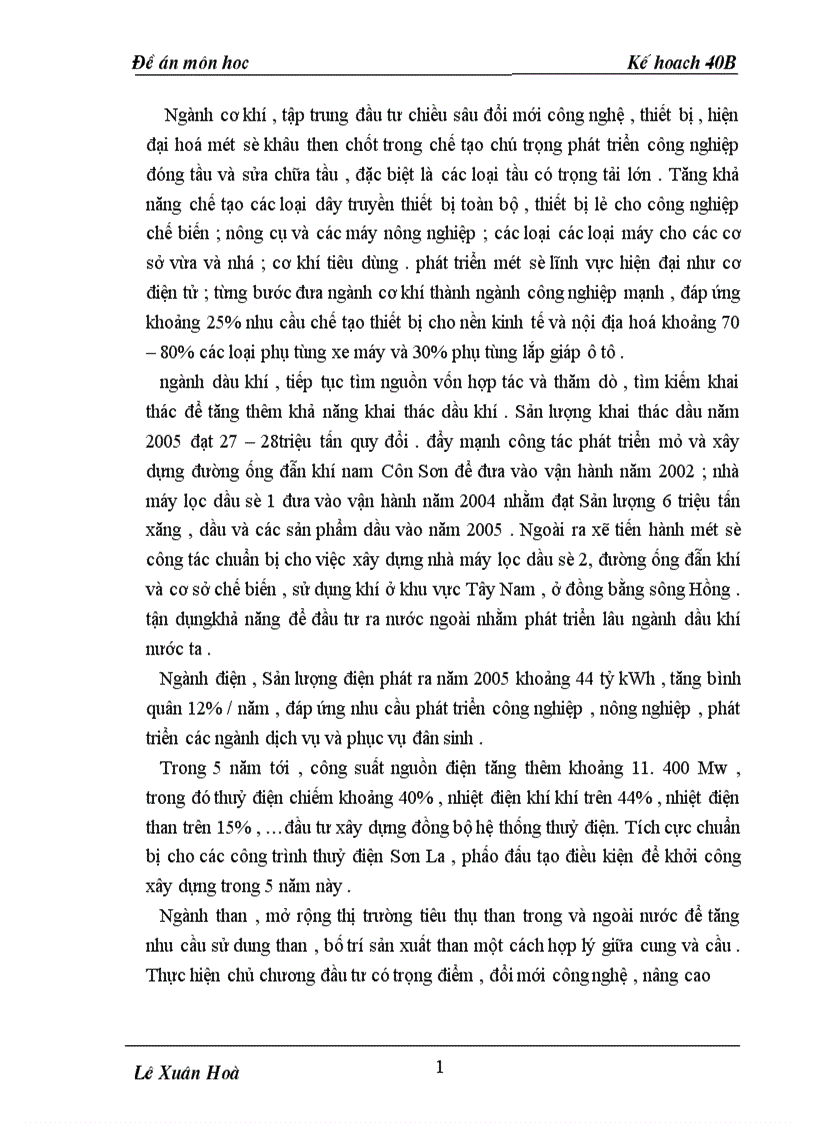 image for page Kế hoạch hoá chuyển dịch cơ cấu nghành kinh tế thời kỳ 2001 2005 1