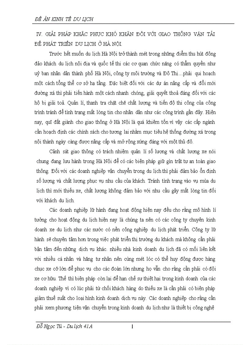 image for page Mối quan hệ giữa kinh doanh du lịch và kinh doanh dịch vụ vận tải ở Hà Nội